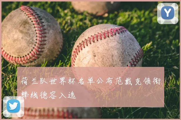 荷兰队世界杯名单公布范戴克领衔锋线德容入选